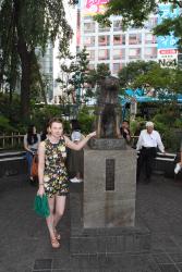 Pomnik Hachiko w Shibuya
