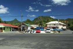 Avarua, stolica Rarotonga (i caych Wysp Cooka)