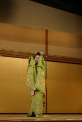Taniec maiko, czyli dziewczyny uczcej sie zawodu gejszy