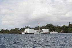 Miejsce zatonicia (i mauzoleum) USS Arizona w Pearl Harbor