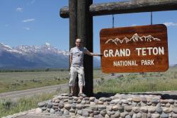 Okadka Albumu:  Pod drodze do Yellowstone. Idaho i Grand Teton